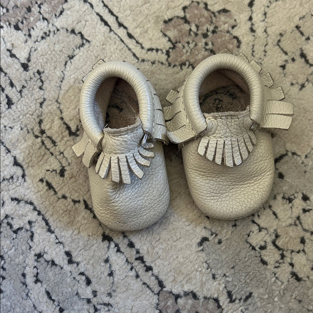 Freshly Picked Birch Moccasins for Kids